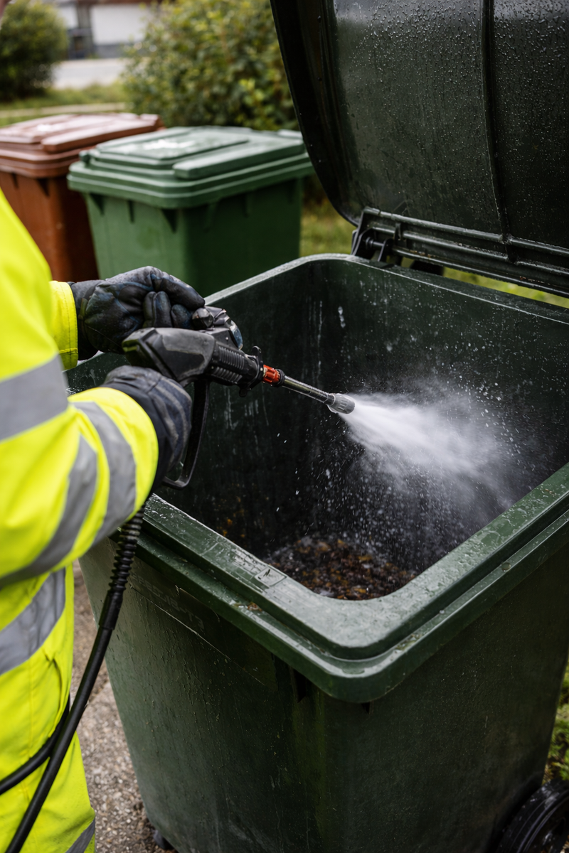 Rengöring av sopkärl